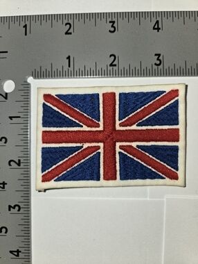 Polo Ralph Lauren Patches Union Jack Embroidered UKPatch - Red, Blue, White